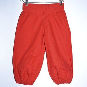 Vintage 1940s Handmade Red Bloomer Pants Womens size US 00